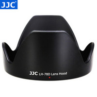 JJC EW-78D 72mm卡口遮光罩 佳能EF-S 18-200mm单反相机镜头28-200配件EOS 80D 77D 70D 60D 800D 760D 750D