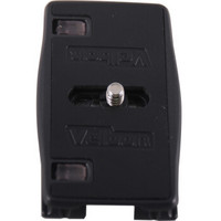 金钟（Velbon）QRA-35L Shoe BLACK 镁合金快装板 快装板长度达到77mm 安全稳定