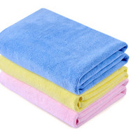 卡飾社 中號加厚擦車毛巾洗車毛巾3條裝70cm