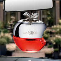 兰博（LAMBOR）汽车香水 汽车挂件车载香水 苹果 幸运香型 红色