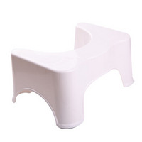 好尔（Hore）凳子马桶塑料凳垫脚凳 白色1个装