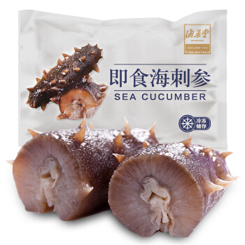 海晏堂 即食海参 500g 13-18只 大连辽刺参 海鲜水产