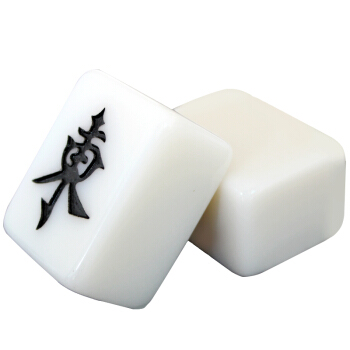 山友麻将牌 40mm麻将牌 中号大号一级正品家用麻将牌 仿玉色