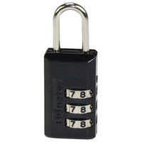 玛斯特（Master Lock）密码锁可调密码箱包挂锁646MCND黑色