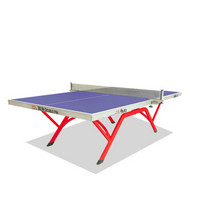 DOUBLE FISH 双鱼 乒乓球桌 展翅X1型双折叠移动式室内25MM标准家用乒乓球台