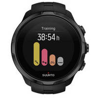颂拓（SUUNTO）手表 跑步运动手表 彩屏智能腕表 斯巴达spartanSport极速系列光电心率酷黑SS022990000