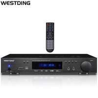 威斯汀（WESTDING）AV-298 家庭影院功放机 光纤同轴音响 音箱功放 家用5.1数字放大器 大功率功放 黑色