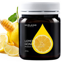 Mizland 蜜滋兰 新西兰进口柠檬蜂蜜 瓶装250g