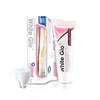 惠宝（White Glo）健白舒敏 牙膏 套装（牙膏150g+牙刷1支+牙缝刷1包）澳洲原装 进口 *6件