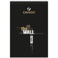 康颂（CANSON）The Wall马克笔专用簿 法国原装进口设计手绘纸220g A3+（297X437mm）30 张/本