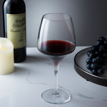 米卡莎（MKSA）红酒杯欧洲进口手工雕刻无铅水晶对杯礼物皮箱盒620ml*2