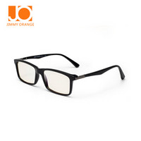Jimmy Orange防辐射眼镜男防蓝光电脑护目镜抗疲劳女款板材全框镜架 JO7600 BBK 亮黑色