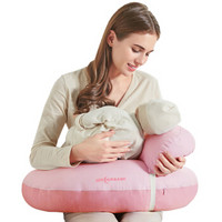 佳韵宝（Joyourbaby）多功能哺乳枕喂奶枕头授乳婴儿学坐温馨双粉