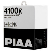 PIAA 原装进口 4100K白光远近光替换卤素汽车灯泡 适用于H8