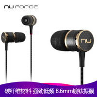 新智（NuForce）NE-800 入耳式带麦耳机双动圈耳机 黑色