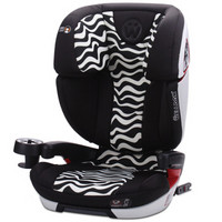 惠尔顿（Welldon） 宝宝汽车儿童安全座椅  ISOFIX硬接口  3岁-12岁 茧之旅 斑马