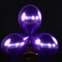 晟旎尚品 婚庆 气球套装 紫色 100只装 赠气筒