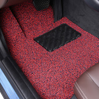 御马（yuma）丝圈汽车脚垫 各车均可定制 专车专用下单备注车型年款 经典系列 红黑