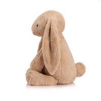 柏文熊 邦尼兔毛绒玩具公仔 布娃娃可爱兔子玩偶儿童女朋友生日礼物 卡其38cm高