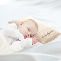 贝吻 贝吻 婴儿枕头新生儿用品定型宝宝枕头水洗透气吸汗荞麦枕0-1-5岁用品 彩棉 30*50
