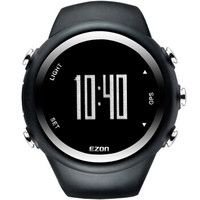 宜准(EZON)手表  跑步系列户外防水运动手表GPS男子电子手表黑T031A01