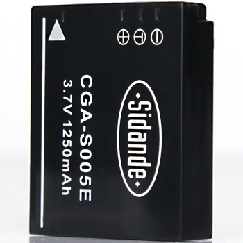 斯丹德（sidande）CGA-S005E数码相机电池 适用松下DMC- LX2 LX3 FX8 FX9 FX10 FX50 FX100