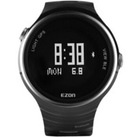 宜准(EZON)手表 GPS蓝牙智能系列多功能户外男士运动电子手表男表黑G1A01