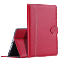 伟吉iPad软面翻盖平板壳苹果平板电脑保护套 活力红适用于9.7英寸iPad Air2