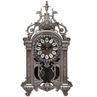 timess座钟 古典欧式静音创意客厅时钟居家钟表1799