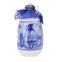 咸亨 绍兴黄酒 精品十年陈 土雕酒 半甜型 375ml