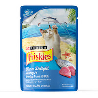 泰国进口 喜跃 成猫真鱼包 猫零食猫湿粮80g 吞拿鱼味