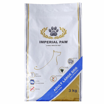 比利时进口 欧帝亿 （IMPERIAL PAW）大型犬成狗粮3kg 成犬狗粮通用型天然粮