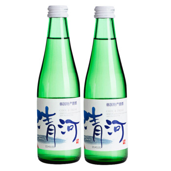 乐天 LOTTE韩国进口清河清酒 300ML*2瓶纯粮酿造甘甜可口冰镇后口感更佳