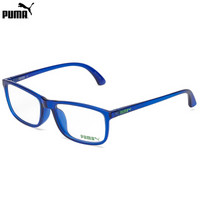 PUMA 彪马 eyewear 男款光学镜架 近视眼镜框 PU0081OA-006 蓝色镜框 55mm