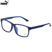 PUMA 彪马 eyewear 男款光学镜架 方形近视眼镜框 PE0009OA-003 蓝色镜框 56mm