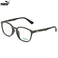 PUMA 彪马 eyewear 男女光学镜架 中性款近视眼镜框 PU0118OA-003 绿色镜框 51mm