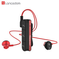 兰士顿 BX10便携式无线蓝牙耳机 跑步运动耳机 双耳立体声重低音 oppo vivo手机通用耳塞式音乐耳机 中国红