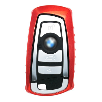 铁摩图（TIEMOTU）YST04 汽车钥匙保护壳/包/套 适用于宝马5系钥匙包新3系等 具体以车型匹配为准 活力红