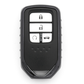 铁摩图（TIEMOTU）YST12 汽车钥匙壳 本田钥匙保护壳 保护套 钥匙包 汽车钥匙套 魔力黑