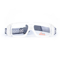 邦士度篮球眼镜运动近视眼镜 篮球足球羽毛球户外运动护目镜可配近视防冲击眼镜框 BL020白色