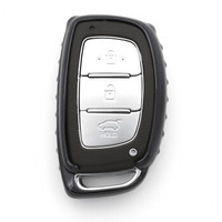 铁摩图（TIEMOTU）YST24 汽车钥匙壳 现代汽车保护壳钥匙套 钥匙包 魔力黑 具体以车型匹配为准