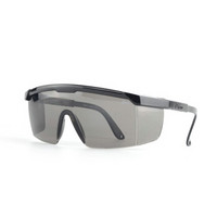 邦士度（BASTO）护目镜劳保眼镜实验室工业用护目镜防雾防风沙眼镜 AL026黑框灰色片