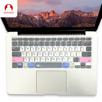 Snowkids 苹果Macbook Air13.3键盘膜Pro retina13/15.4功能笔记本电脑至薄清透TPU保护膜 背光