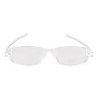 纳尼尼进口老花镜男女轻薄时尚CP2 折叠便携高清舒适老花眼镜 透明色100度