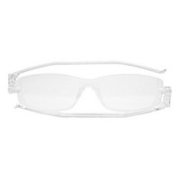 纳尼尼进口老花镜男女轻薄时尚CP2 折叠便携高清舒适老花眼镜 透明色300度