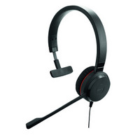 捷波朗(Jabra)在线教育学生版单耳话务耳机头戴式耳机客服耳机呼叫中心耳麦Evolve 30 II UC USB 3.5mm单插