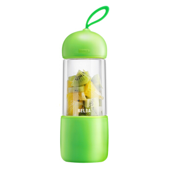物生物榨汁杯迷你型榨汁机USB充电榨水果杯 260ml 苹果绿