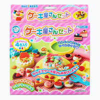 日本银鸟（GINCHO）彩泥蛋糕套装无毒儿童玩具橡皮泥模具工具粘土手工