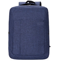 云动力 双肩包电脑包15.6英寸时尚商务背包大容量休闲笔记本电脑包YB-500蓝色