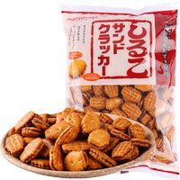日本进口 松永 赤豆夹心饼干  270g 休闲零食品